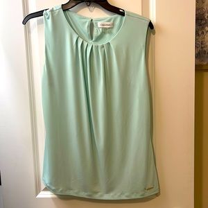 Mint green tank